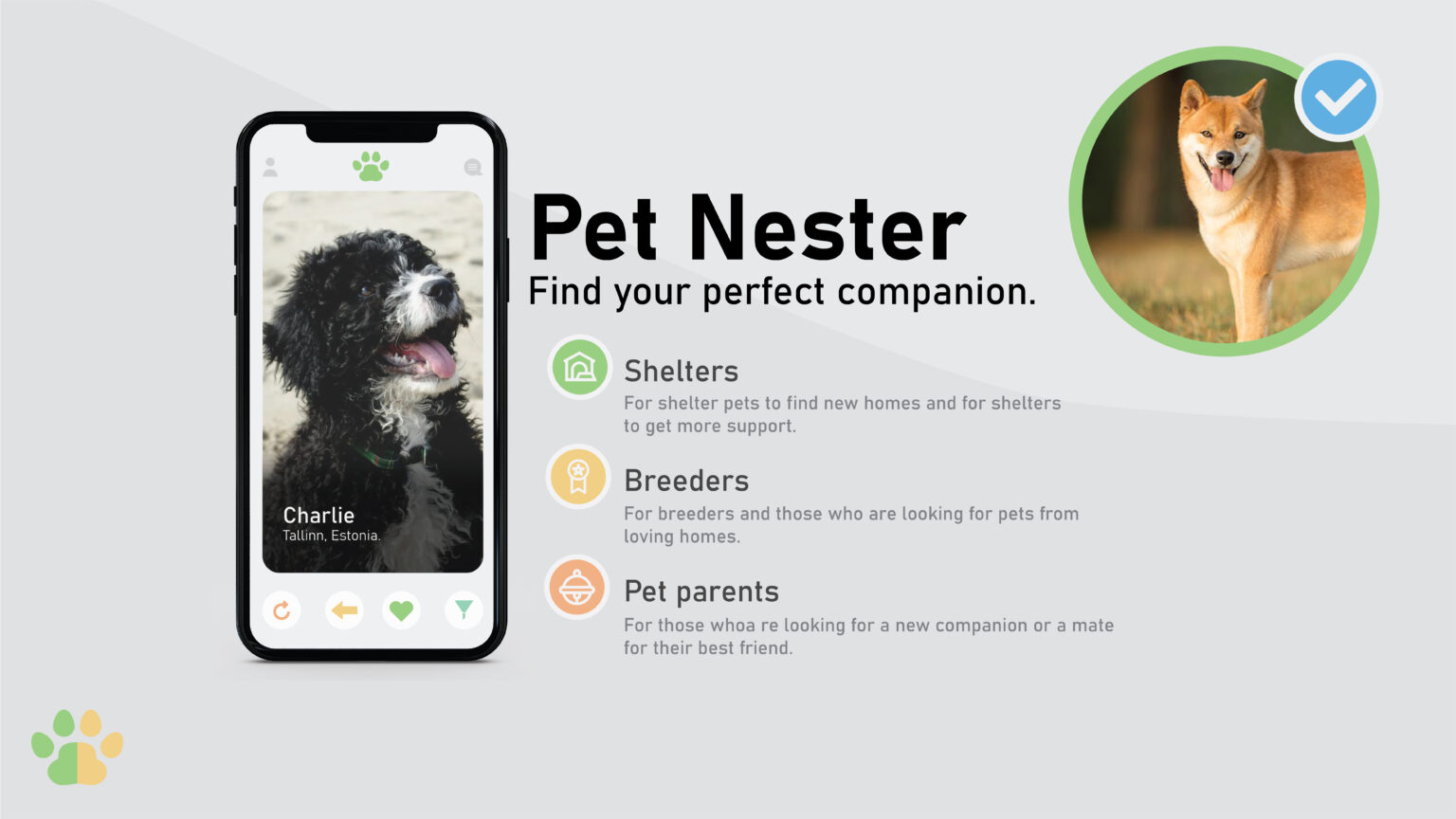 Planmarks-dog-tinder-presentation-graphic-design-portfolio-demo