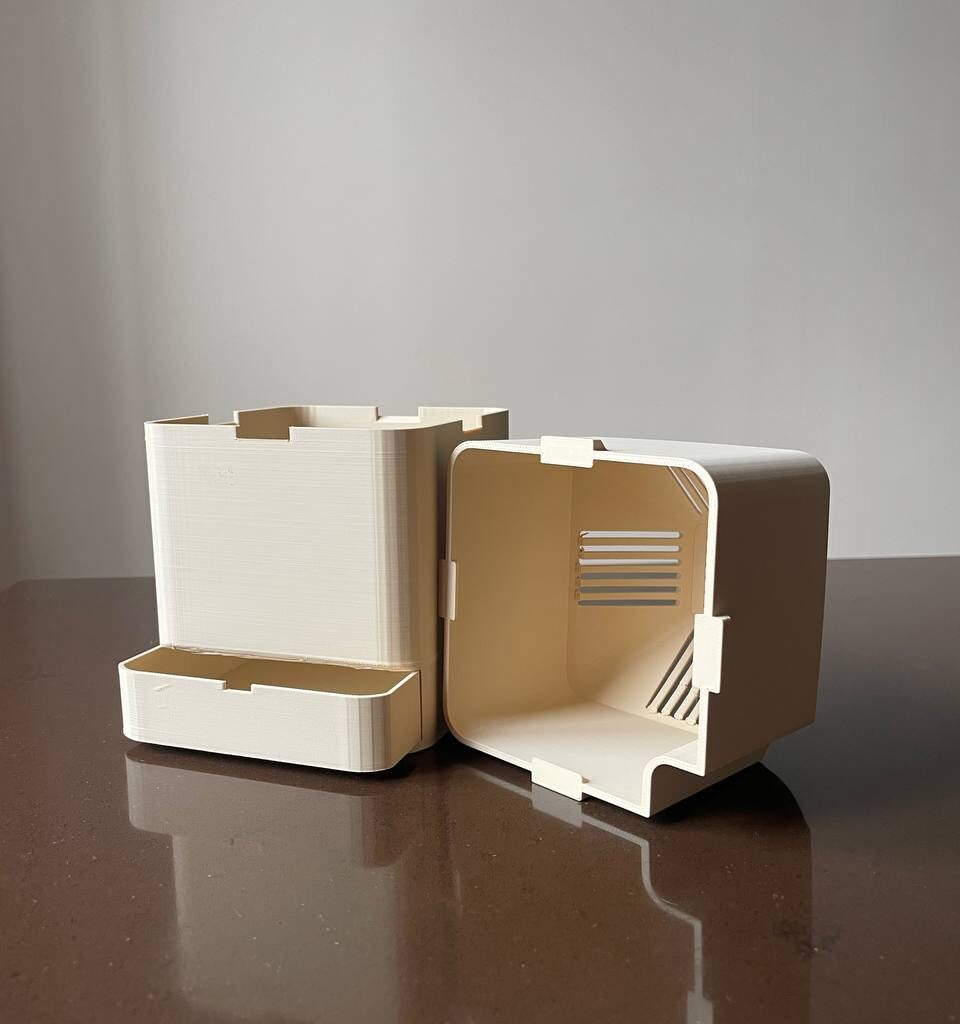 3D Printed Prototype Custom Planter / 3D prinditud prototüüp taimede istanduspott - Planmarks Marketing OÜ 360 Advertising and Creative Agency / 3D prinditud ümbrised elektroonikale - Planmarks Marketing OÜ 360 Turundus- ja loovagentuur.